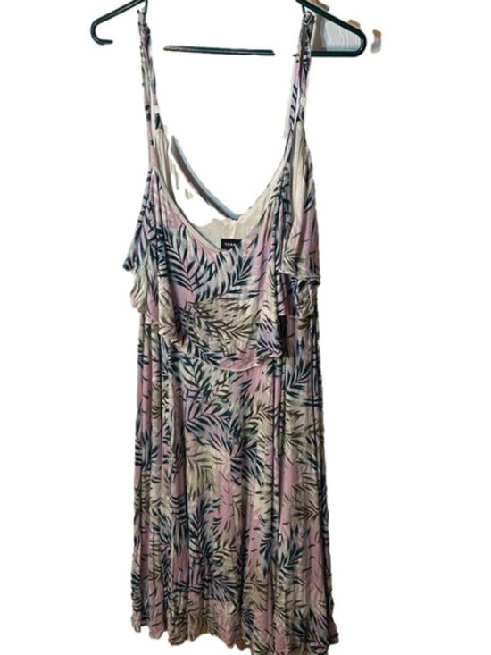 torrid tropical sleeveless layered airline dress resort wear size 3X - Picture 1 of 5